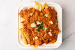 Butter Chicken Poutine at Khokha Eatery – A flavorful fusion dish